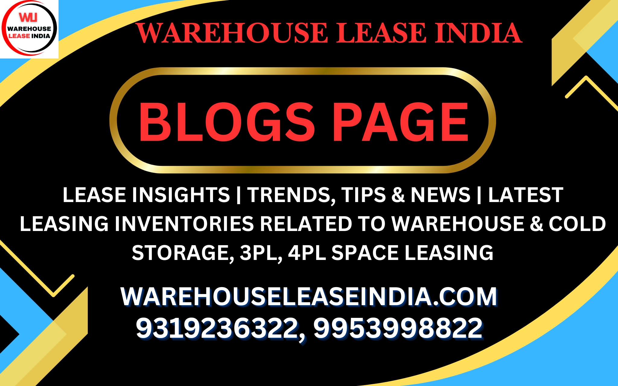 Blogs page Warehouse lease India